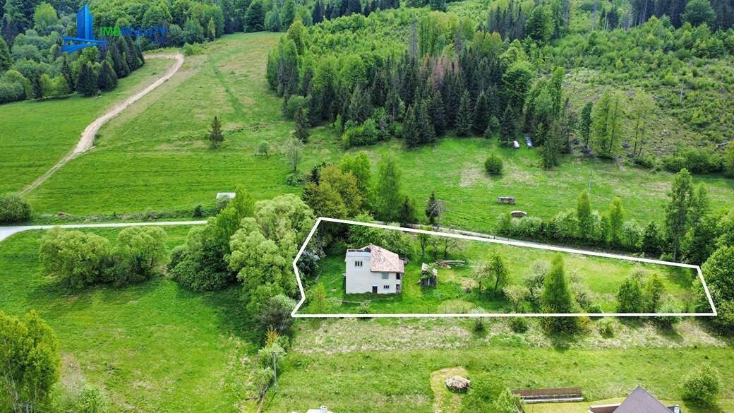 Beňuš-Gašparovo, nádherný pozemok 3251m2 s RD v pôvodnom stave