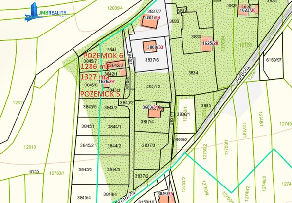 Lukratívny stavebný pozemok 1286 m2 s hosp. budovou v Brezne, Starý Mazorník 