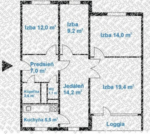 4-izbový priestranný byt, na Vansovej ul., Prešov — foto 10