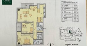 Veľký, 3 izbový byt s parkovaním v projekte "City Park Ružinov" na Plynárenskej ul. v  Bratislave II, Ružinov - Nivy  — foto 28