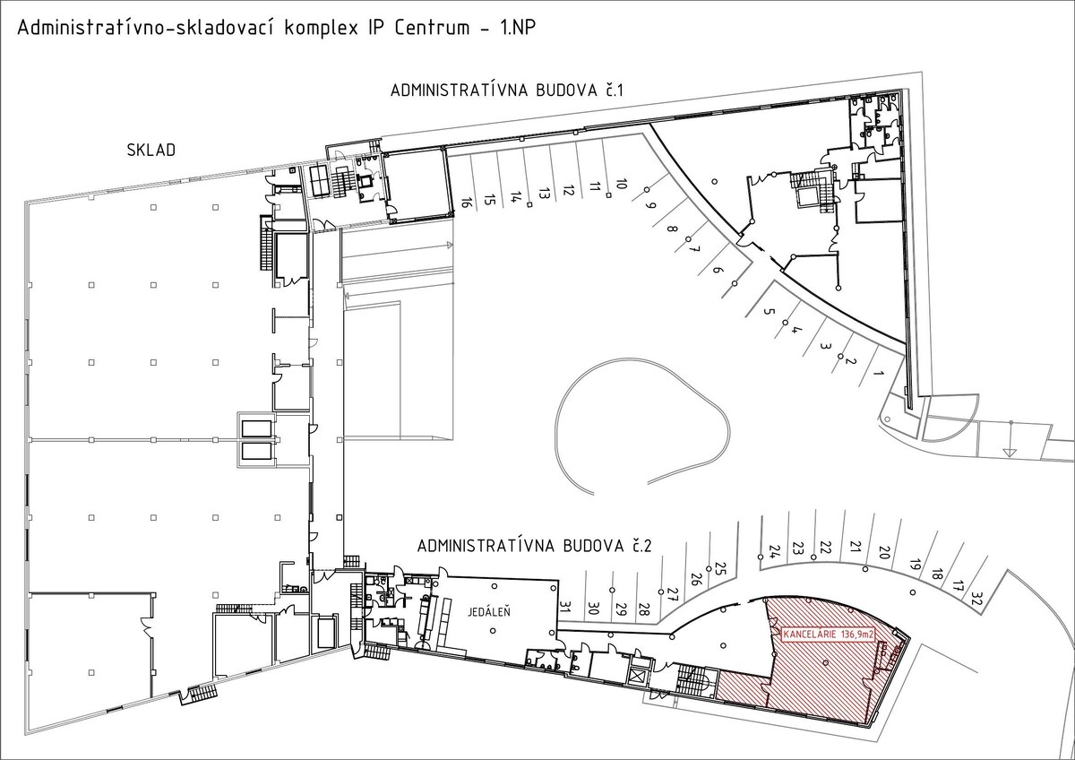 IP Centrum Administratívno-prevádzkové priestory — foto 9