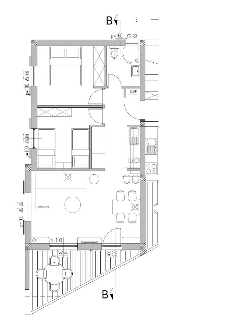 DVOUPOKOJOVÝ APARTMÁN, 35 M OD MOŘE, VERUNIĆ - DUGI OTOK — foto 13