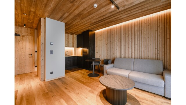 Na predaj štýlový apartmán s výhľadom na panorámu Tatier v Tatranskej Lomnici — foto 5