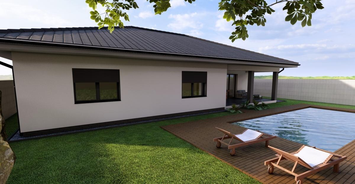 Ponúkam na PREDAJ Novostavbu v obci Marcelová na 575m2 pozemku — foto 12