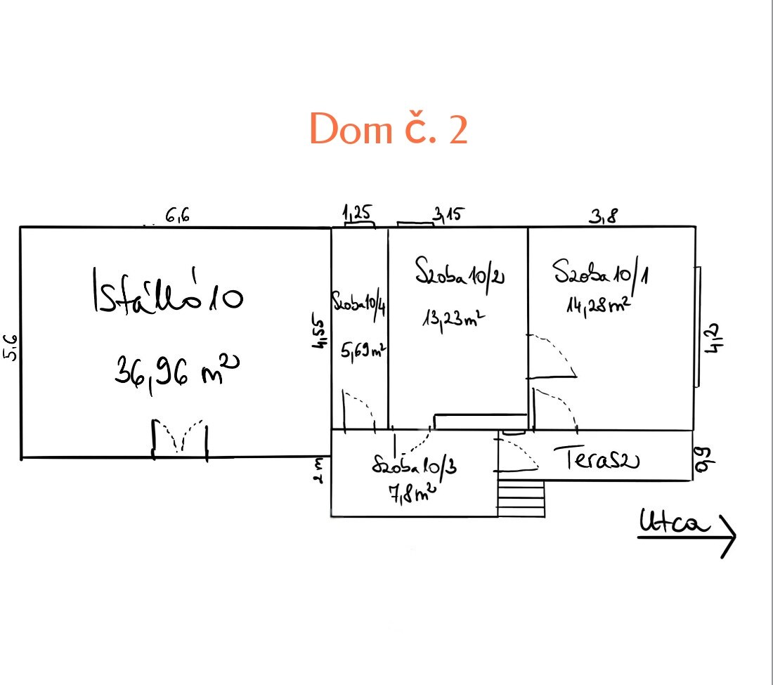 NA PREDAJ _ dva domy _ 73m² a 41m² _  pozemok 3000m²_Szőlősardó — foto 12