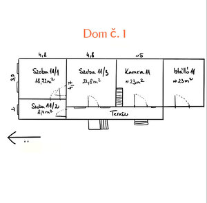 NA PREDAJ _ dva domy _ 73m² a 41m² _  pozemok 3000m²_Szőlősardó — foto 3