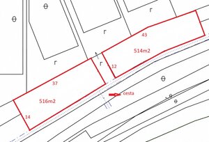 STAVEBNÝ POZEMOK 516 m² – RATNOVCE, LEN KÚSOK OD PIEŠŤAN — foto 7