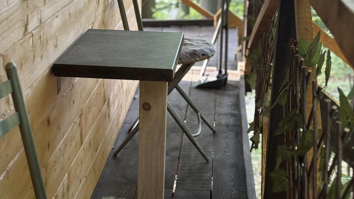 Unikátny domček v korunách stromov (Treehouse) 35m2 s veľkým pozemkom — foto 6