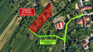 Rekreačný pozemok v obci a predsa trochu na samote 1192 m², Polianka — foto 9