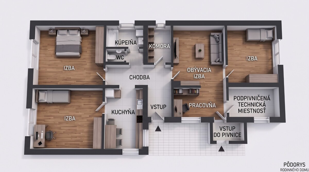 NOVINKA! Rodinný dom s veľkorysým pozemkom 923 m², garážou – Dubovany — foto 25