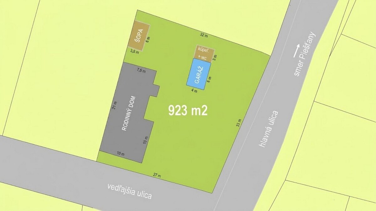 NOVINKA! Rodinný dom s veľkorysým pozemkom 923 m², garážou – Dubovany — foto 26