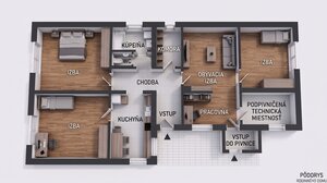 NOVINKA! Rodinný dom s veľkorysým pozemkom 923 m², garážou – Dubovany — foto 25