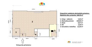 Na predaj obchodný priestor, 169 m², Rybničná ulica, BA – Vajnory, — foto 14