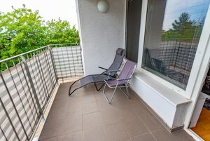 Na prenájom luxusný 2-izbový byt + 2 balkóny, 73 m², garážové státie, — foto 15