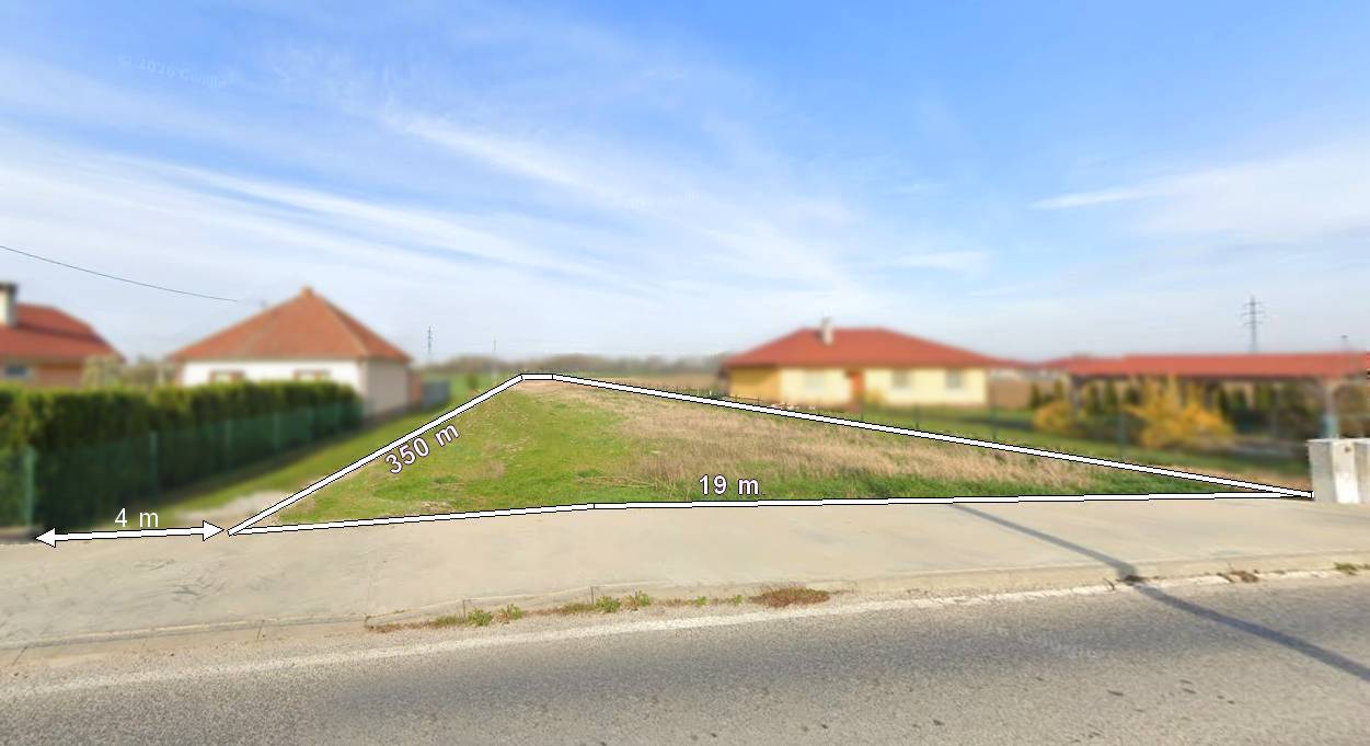 INVESTIČNÝ POZEMOK 6733 m² NA RD – SOKOLOVCE (okres Piešťany) — foto 2