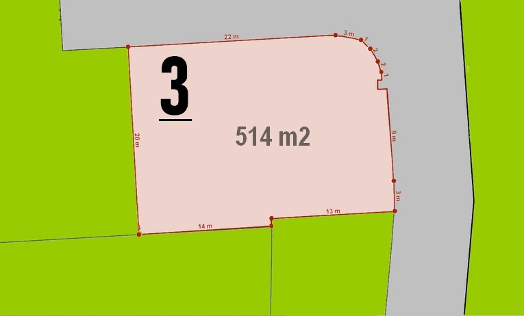 STAVEBNÝ POZEMOK 514 M² BOROVCE *VIDEO* /ELEKTRINA, VODA, KANALIZÁCIA/ — foto 2