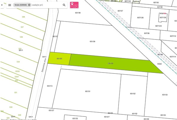 INVESTIČNÝ POZEMOK 2250 M2 NA PREDAJ – KRAKOVANY, časť STRÁŽE