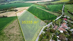 Pozemok 35 355 m² vhodný na chov koní či hospodárstvo – Prašník — foto 1