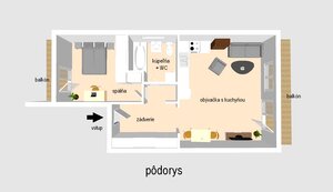 NA PREDAJ – 2-izbový byt 60 m2 v novostavbe RiverResort, Banka — foto 2