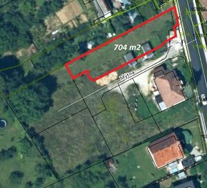 Stavebný pozemok o výmere 704 m2 v súkromnej štvrti - Stará Turá — foto 1