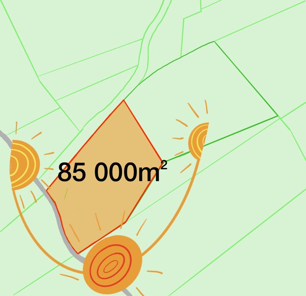 Na predaj pozemok Orná pôda Dežerice 85000 m2
