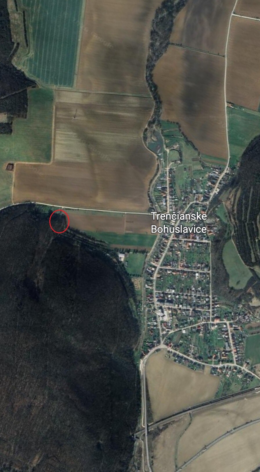Rekreačný pozemok pri lese 1139 m2 - Trenčianske Bohuslavice — foto 13