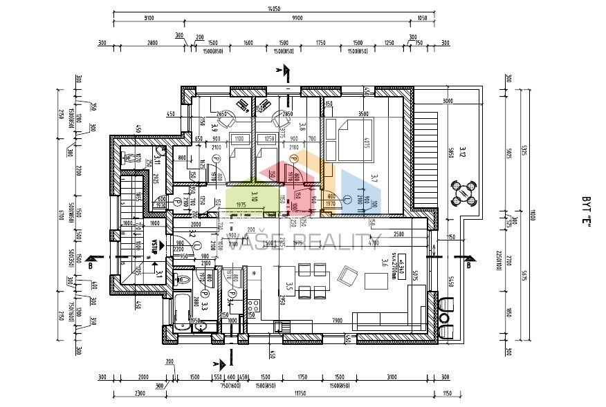 4-IZB BYT "E" 106,45 m2 + TERASA 23 m2, *SPA RESORT*  BANKA — foto 26