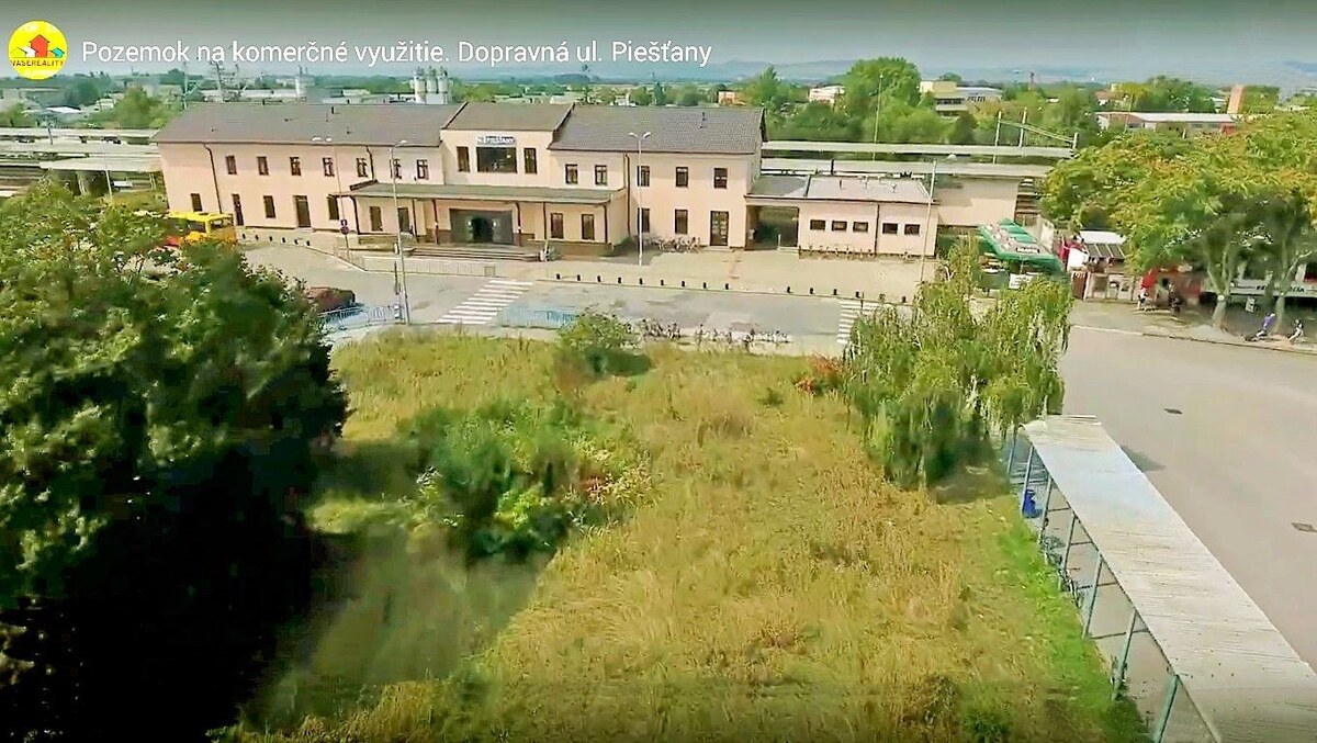 *VIDEO* Pozemok na komerčné využitie 1197 m2 Piešťany, Dopravná — foto 2