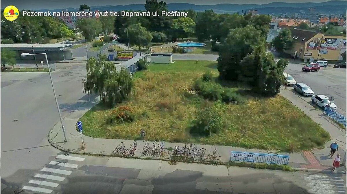 *VIDEO* Pozemok na komerčné využitie 1197 m2 Piešťany, Dopravná — foto 9