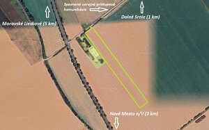Investičný pozemok o výmere 17 261 m2 - len 3 km od Nového Mesta n/V — foto 3