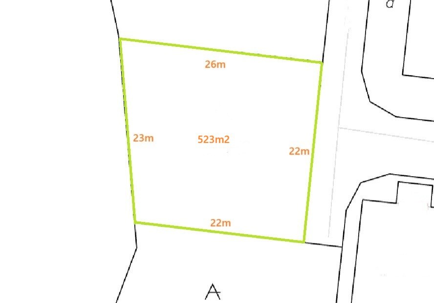 Predaj pozemku na bývanie 523m2, Západná, Moravany nad Váhom