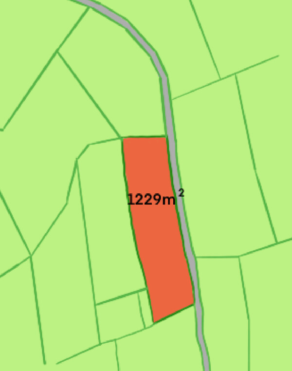 Na predaj Rekreačný stavebný  pozemok Oščadnica, 1229 m2