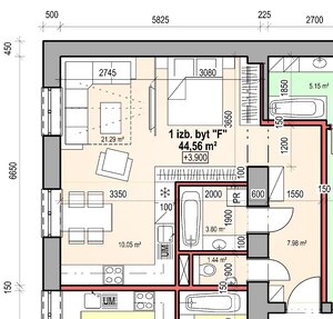Predám 1izbový byt Ilava, CENTRUM, 45 M2 — foto 2
