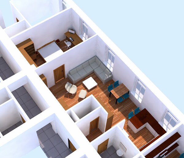 Predám 2 izbový byt Ilava, STRED, 63,07 M2