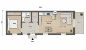 ZREKONŠTRUOVANÝ A ZARIADENÝ DOM 2 + kk • POZEMOK 1 112 m² • LÚKA — foto 11