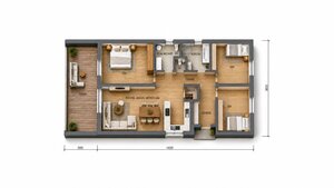 MODERNÝ 4-IZBOVÝ RODINNÝ DOM V ŠTÝLE BARNHOUSE – Veľká Mača — foto 5
