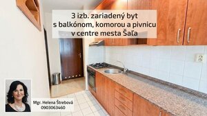 Na prenájom VEĽKÝ, zariadený 3 izbový byt s BONUSOM v Šali — foto 1