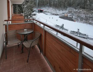 Na predaj kompletne zariadený 2-izbový apartmán priamo pri zjazdovke – Demänovská dolina — foto 15