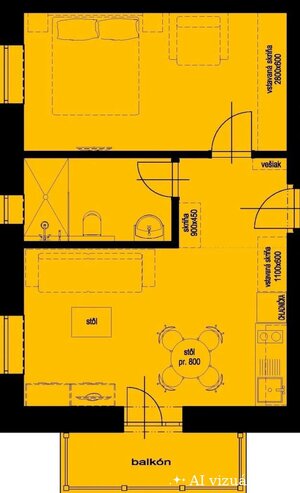 Na predaj kompletne zariadený 2-izbový apartmán priamo pri zjazdovke – Demänovská dolina — foto 8