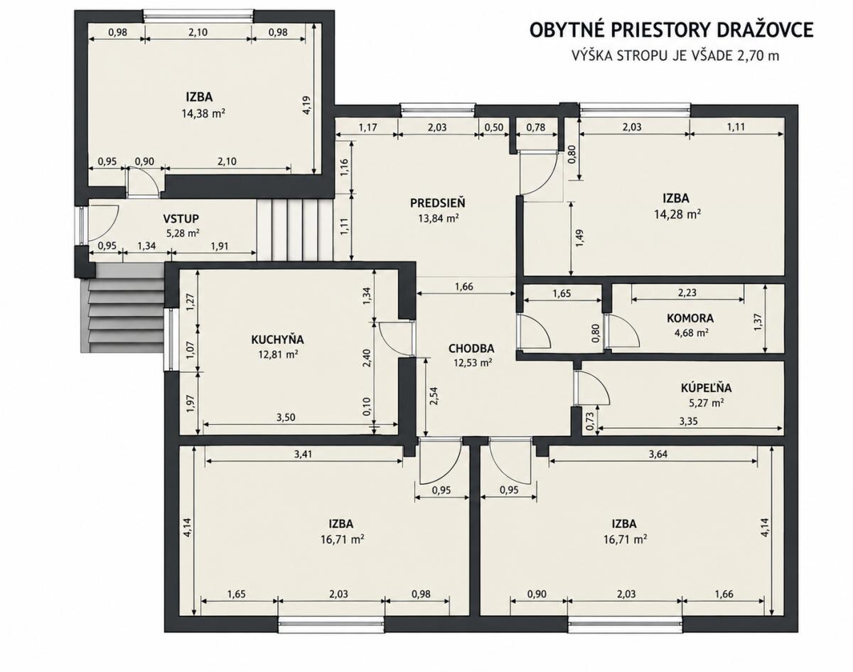 INVESTIČNÁ PRÍLEŽITOSŤ: 2 411 m² POZEMOK S RD A S MOŽNOSŤOU VÝSTAVBY 3 DVOJDOMOV — foto 24