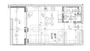 1-izbový byt s terasou v projekte VERDENA, r. 2025, zariadený v štandarde — foto 28