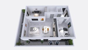 Klimatizovaný 3i byt v novostavbe z r. 2026, terasa 24 m2, 1 x parkovanie — foto 1