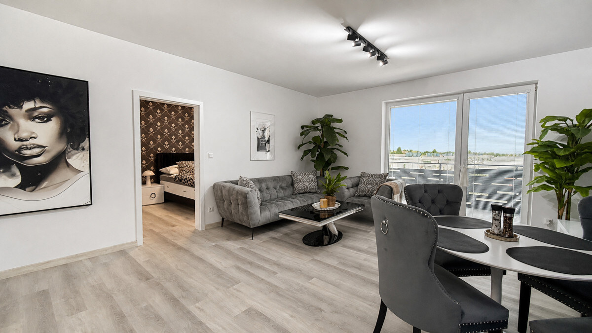 Nadštandardný, klimatizovaný 3i byt v novostavbe z r. 2026, terasa 10 m2, 1 x parkovanie — foto 4