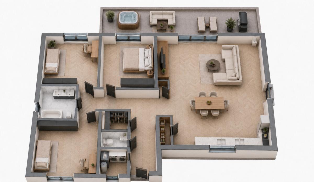 Nadštandardný samostatný 4i RD, novostavba 2026, pozemok 603m2, Miloslavov — foto 21