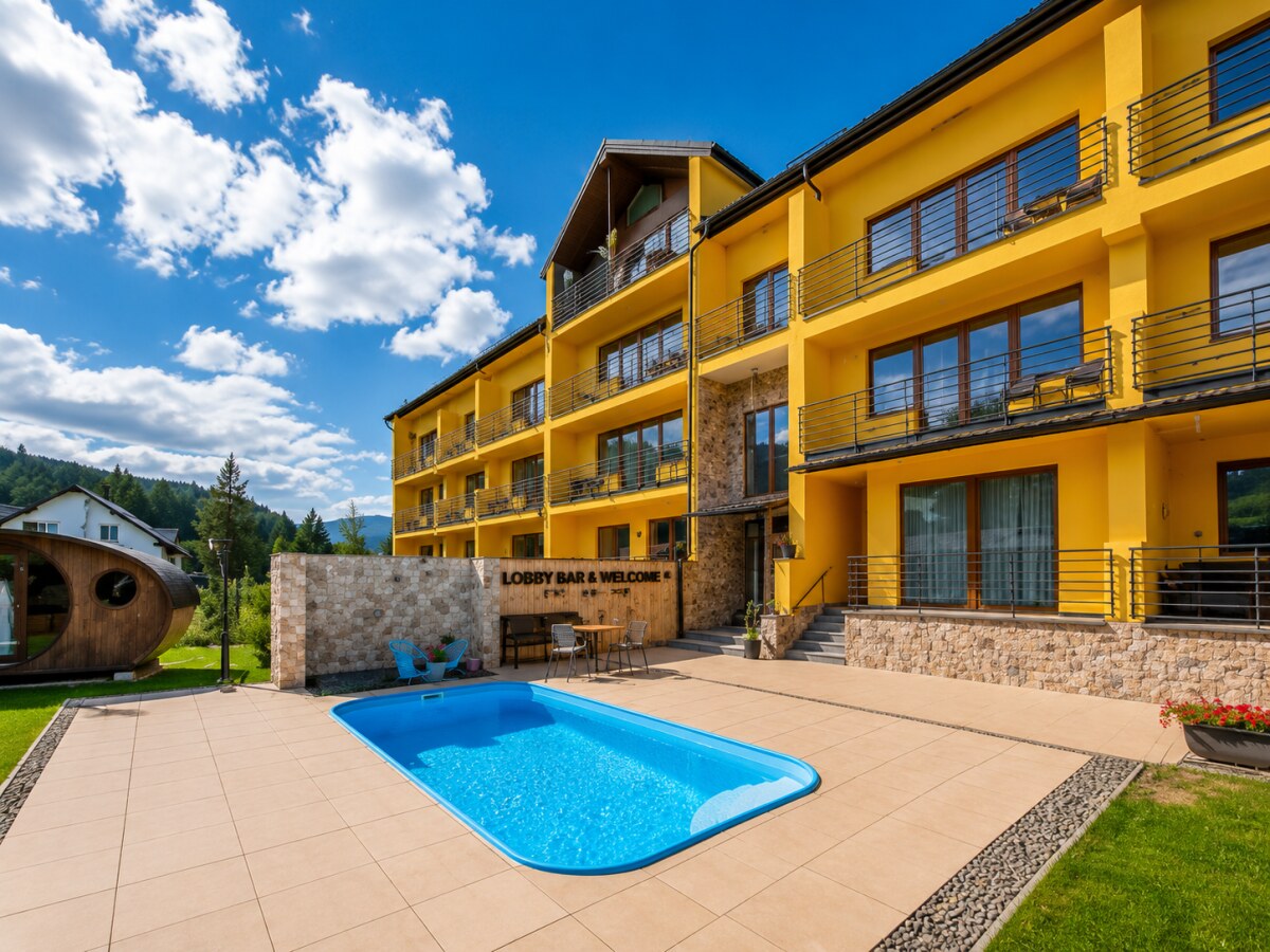Nový apartmán s výhľadom na Kriváň v rezorte Dovalovec