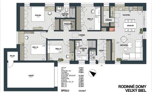 Posledný voľný -Samostatne stojaci 5izb.bungalov s garážou — foto 3