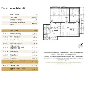Skolaudované - 4 izb. byt s veľkou predzáhradkou - Winehills — foto 33