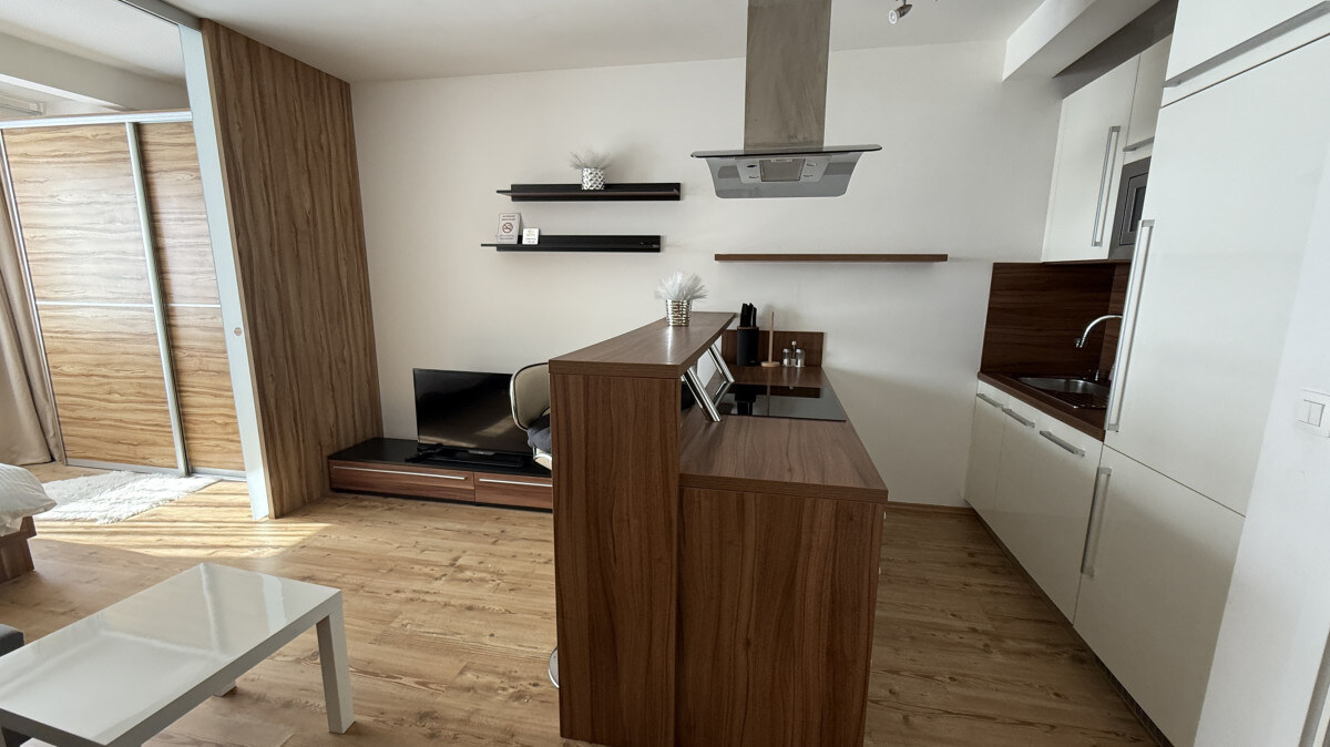 Klimatizovaný 1.5-izbový byt, parkovacie miesto, novostavba — foto 7