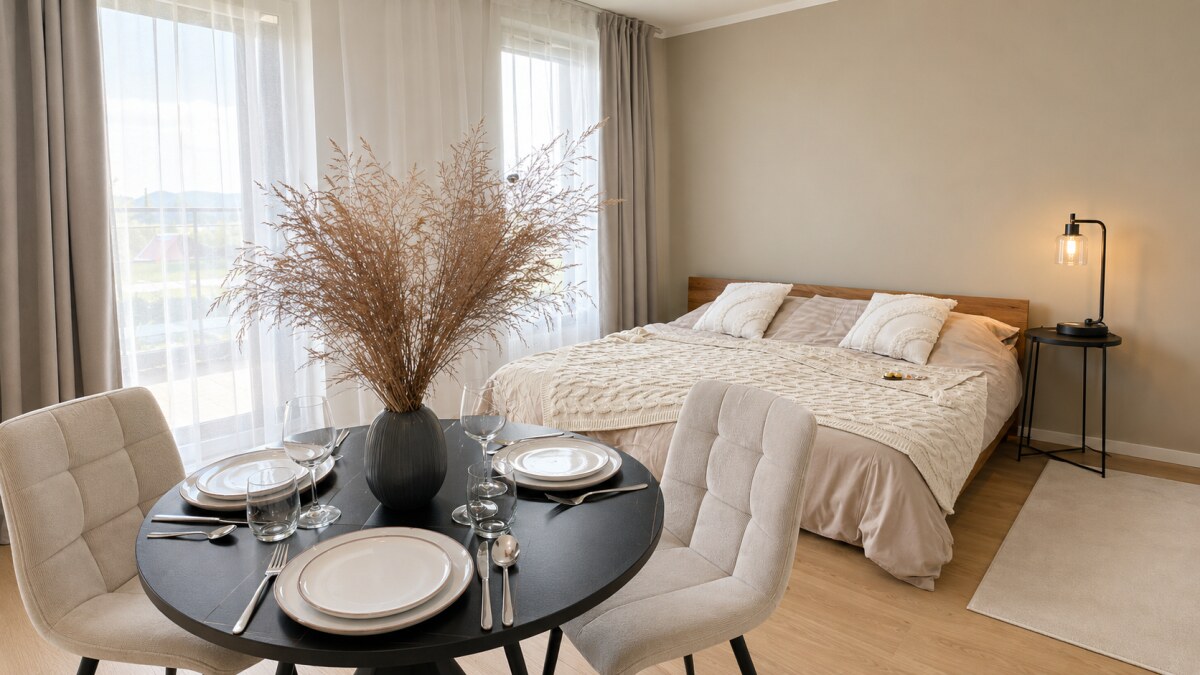Kompletne zariadený nadštandardný 1-izbový apartmán – Gerlach Rezort — foto 9