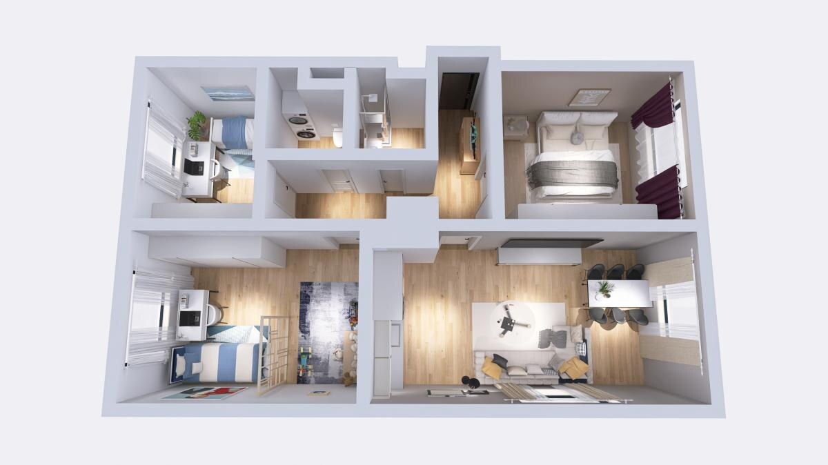 Priestranný 4 izbový byt, po kompletnej rekonštrukcii z r. 2026, Americká ul. — foto 22